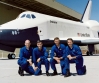 Enterprise test flight crew