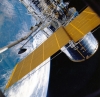 Hubble Solar Array Deployment