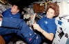 STS93 Eileen Collins Zero G 2