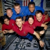 STS 107 Crew in Orbit