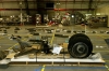 STS 107 Wheel in Debris Hanger