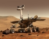 Artists Impression of Mars Spirit Rover on the surface of Mars