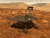 Artists Impression of Mars Spirit Rover on the surface of Mars