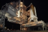 STS 126 on Pad at Night