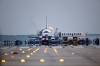 STS 135 Landing Convoy Vehicles