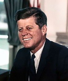 President John F Kennedy (Wikipedia Commons License)